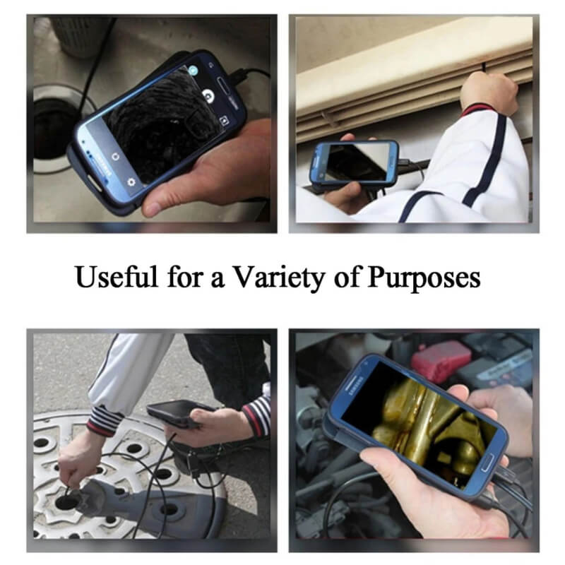WIFI Endoscope 8mm Inspection Snake Camera
