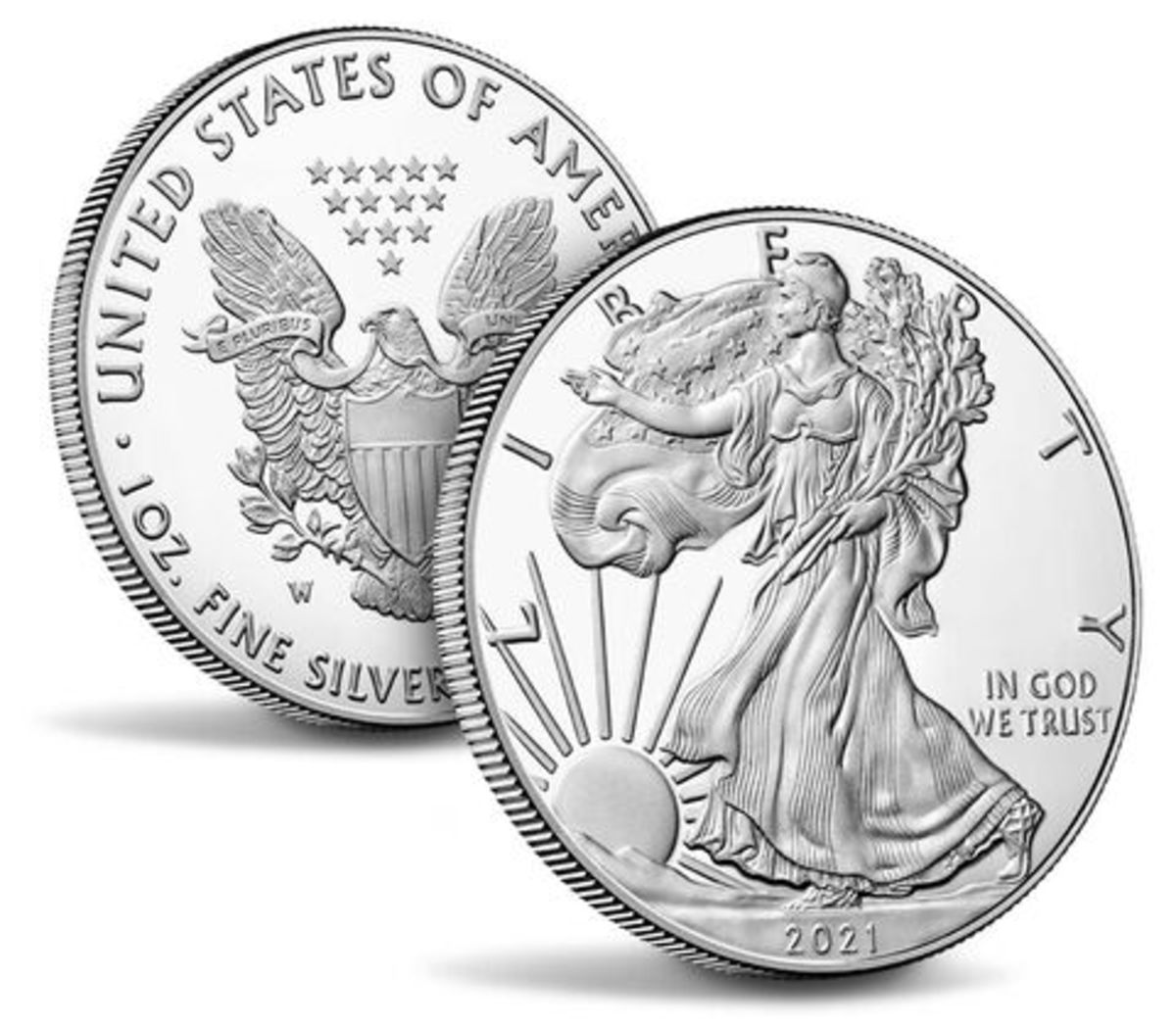 The 2021 silver proof American Eagle proof will be released Jan. 7. (Images courtesy U.S. Mint.)