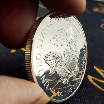 多年份外国银币美国2020自由女神纪念币2021鹰洋币硬币纪念章外币
