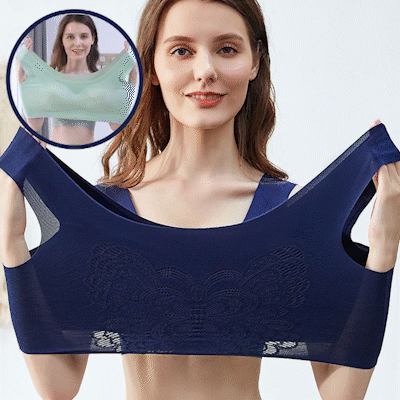 Ultrathin Plus Size Ice Silk Comfort Bra – HOME